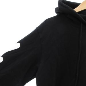 Off-White WAVE DIAG SLIM パーカー プルオーバー M ブラック