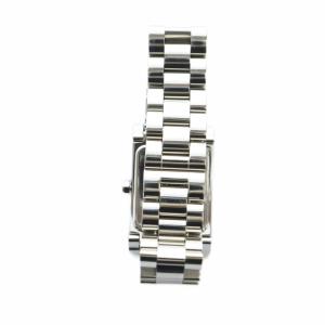 COACH W514 腕時計 ウォッチ クォーツ スクエア カレンダー付き 黒文字盤 ロゴ シルバー色 GY11 /MQ