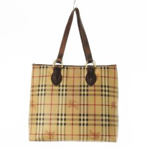 トートバッグ ノバチェック ベージュ
