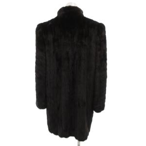 SAGA MINK ファーコート ミンクファー ブラウン