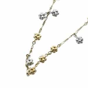 Christian Dior ネックレス アクセサリー ロゴ シルバー色 ゴールド色 GY11 /MQ