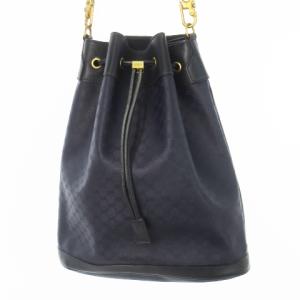 オールドグッチ ヴィンテージ ワンショルダー バッグ ブルー 001･25･4793