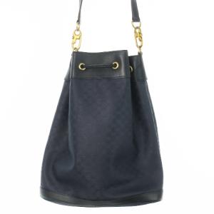 GUCCI オールドグッチ ヴィンテージ ワンショルダー バッグ ブルー 001･25･4793