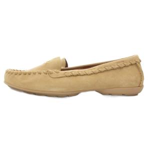 COACH ローファー シューズ スエード 24.5cm ベージュ /AE GY40