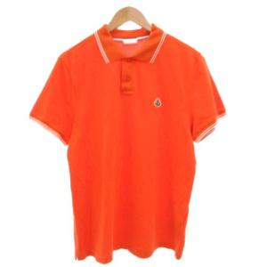 20SS MAGLIA POLO MANICA CORTA ポロシャツ カットソー 半袖 L オレンジ