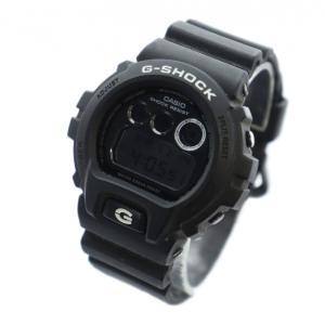 CASIO G-SHOCK DW-9600BW 腕時計 ウォッチ クォーツ ロゴ デジタル カレンダー付き 黒 ブラック GY18