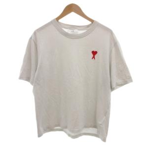 Tシャツ 半袖 グレー 灰色 ハートロゴ刺繍 /JS GY18