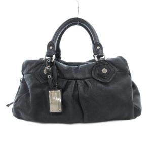 ボストンバッグ レザー 本革 黒 ブラック /JS GY13