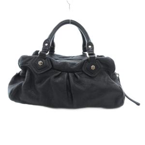 MARC by MARC JACOBS ボストンバッグ レザー 本革 黒 ブラック /JS GY13