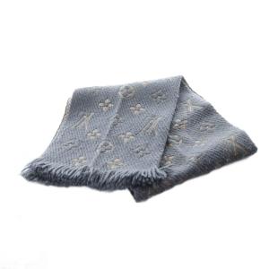 エシャルプ ロゴマニア シャイン グリ M70467 マフラー グレー