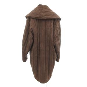 FENDI ヴィンテージ コート スエード 38 ブラウン