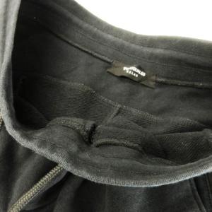 1PIU1UGUALE3 RELAX × カッパ KAPPA スウェットパンツ ジョガーパンツ 裾ジップ ロゴ 切り替え ライン ラインストーン