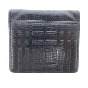 BURBERRY コインケース 型押し ブラック