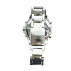 SEIKO ジャンク品 7T32-6N00 腕時計 ウォッチ クォーツ クロノグラフ カレンダー付き 黒文字盤 シルバー色