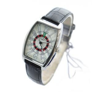 TECHNOS タグ付き TBKQ870 腕時計 ウォッチ クォーツ レザーベルト ロゴ シルバー色 GY18 /MQ