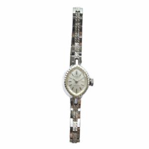 SEIKO 腕時計 ウォッチ シルバーカラー 銀色 手巻き ロゴ 10-7110 /MQ GY18