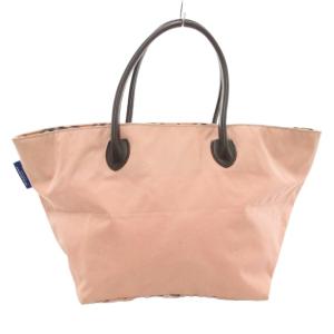 トートバッグ ノバチェック ロゴ ピンク /AE GY18