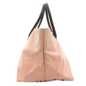 BURBERRY BLUE LABEL トートバッグ ノバチェック ロゴ ピンク /AE GY18