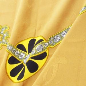 Cartier must de Cartier スカーフ スクエア シルク 絹 大判 時計 ジュエルプリント ジャカード