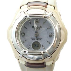 BGT-3001 Baby-G ベビージー 腕時計 ウォッチ シルバーカラー 銀色 電波ソーラー ロゴ