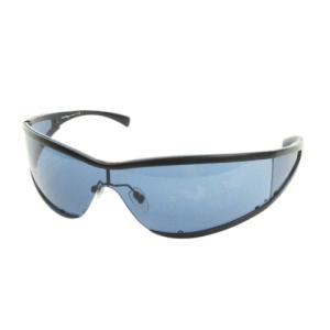 サングラス メタルフレーム 一体型レンズ ロゴ 120 黒 ブラック /MN9 GY11