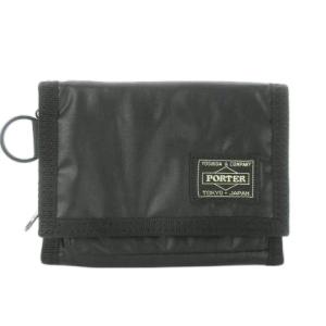 吉田カバン カプセル ウォレット 三つ折り 財布 ナイロン 黒 ブラック 555-06439 /AO3