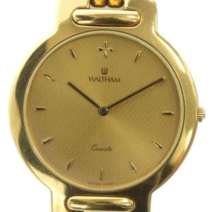 腕時計 ウォッチ クォーツ ゴールドカラー 金色 ロゴ 63320.26 /MQ GY18