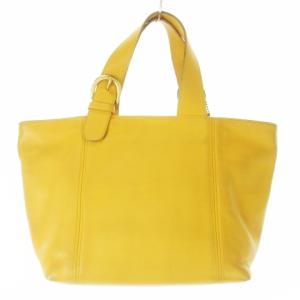 COACH オールドコーチ ヴィンテージ USA製 4133 ミニ トートバッグ イエロー