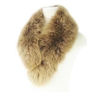 ファーティペット ファーマフラー フォックスファー 毛皮 和装 茶 ブラウン /CK23 GY11