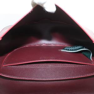 LAUREN RALPH LAUREN ショルダーバッグ タッセル ボルドー