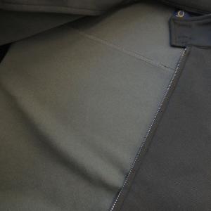 FRED PERRY トラックジャケット ジャージ スタンドカラー ダブルジップ ロゴ刺繍 XS 黒 ブラック /AO22 GY42