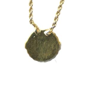 Christian Dior ネックレス アクセサリー ペンダント ロゴ ゴールド色 GY18 /MQ OH