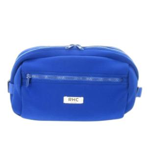 RHC ウエストバッグ ボディバッグ ボンディング加工 ロゴ 青 ブルー /MN4 GY18