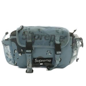 20SS Waist Bag カモフラ ブルー
