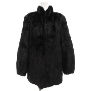 金サガ ダークミンク ファー コート 毛皮 ミドル 11 茶 ダークブラウン /GV GY18