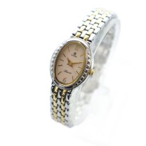 CYMA 538 腕時計 ウォッチ クォーツ ロゴ ピンク文字盤 シルバー色 ゴールド色 GY18 /MQ