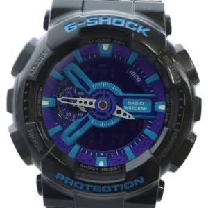 GA-110HC 腕時計 ウォッチ クォーツ アナデジ カレンダー付き ロゴ 黒 ブラック GY18 /MQ