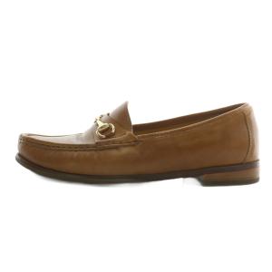COLE HAAN ローファー レザー ボースビット ゴールド金具 7.5 25?p 茶色 ブラウン C09546 /XZ