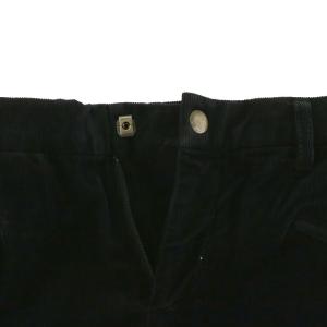 GUCCI パンツ スキニー コーデュロイ ジップフライ 36 XS 黒 ブラック /XZ GY17
