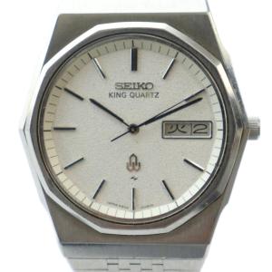 ジャンク品 KING QUARTZ 5856-8080 腕時計 クォーツ 10角形
