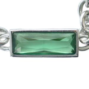 SWAROVSKI ブレスレット アクセサリー ペンダント ロゴ シルバー色 GY11 /MQ