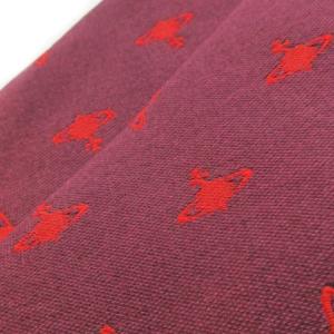 Vivienne Westwood ネクタイ シルク オーブロゴ レッド