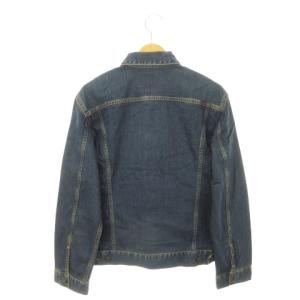 EDWIN デニムジャケット Gジャン ジージャン M 青 ダークブルー /AH22 GY18