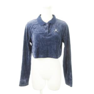 JORDAN フライト ロング スリーブ ベロア トップ