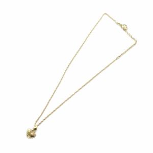 GIVENCHY ヴィンテージ ネックレス アクセサリー ペンダント ロゴ ゴールドカラー 金色 GY18 /MQ