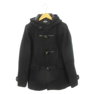 ダッフルコート ショート丈 ウール S 黒 ブラック /AH8 GY18