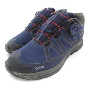 マリポサトレール Low GORE-TEX スニーカー トレッキングシューズ ロゴ 25.5cm 紺 ネイビー