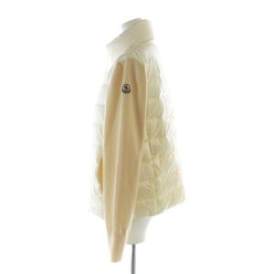 MONCLER CARDIGAN TRICOT ダウンジャケット S ホワイト G20939B00030