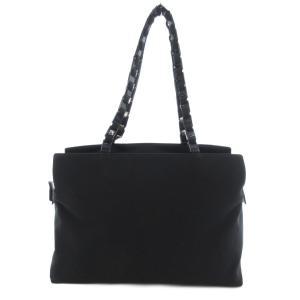 トートバッグ チェーンハンドル ブラック