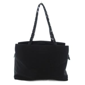 Salvatore Ferragamo トートバッグ チェーンハンドル ブラック